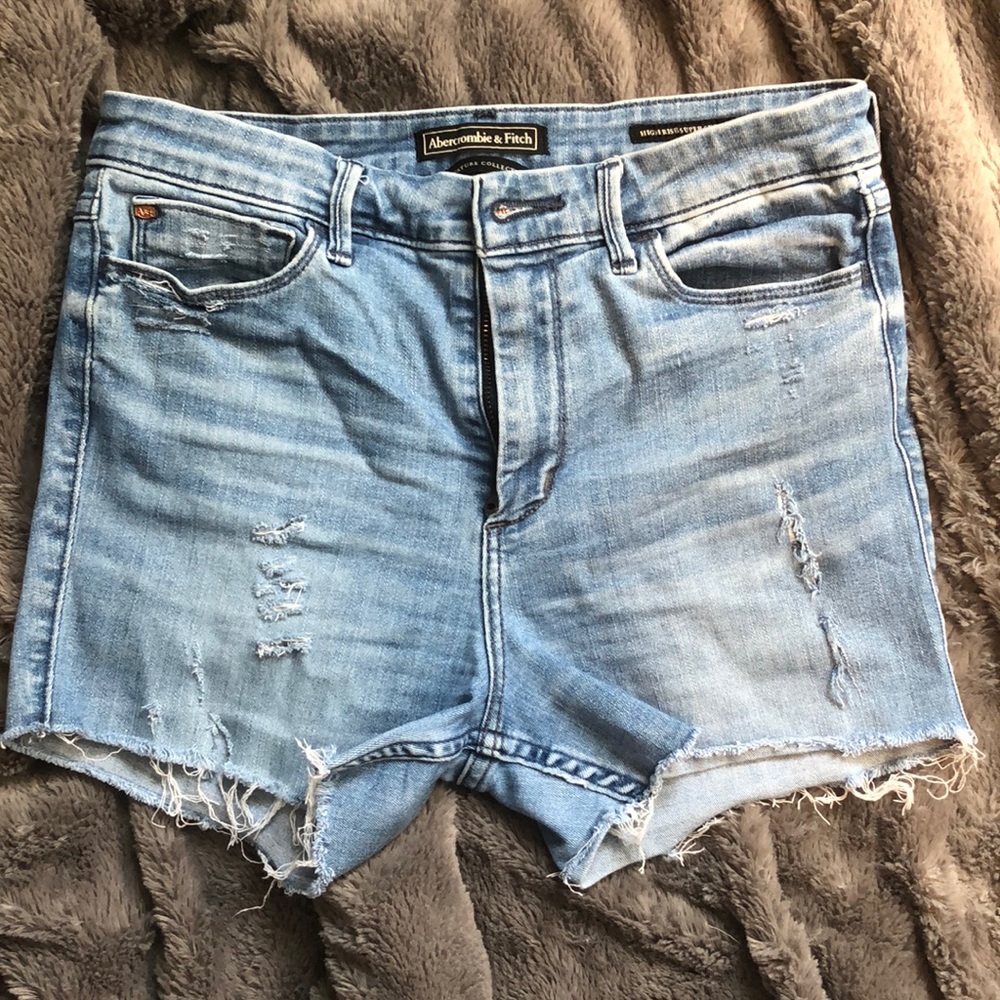 Abercrombie jean shorts